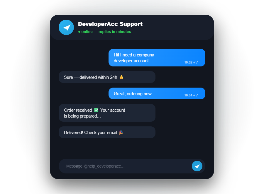 Contact help chat